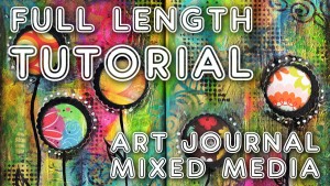 Studio Time 5 - learn mixed media tutorial with Mimi Bondi