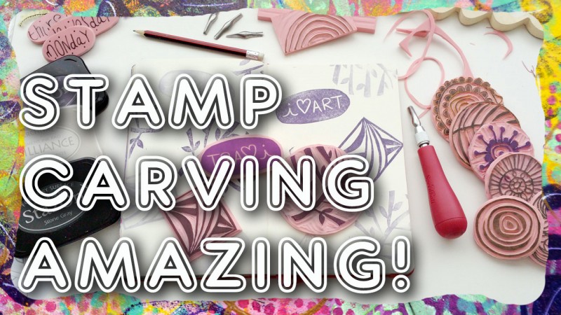 Stamp Carving Amazing! Workshop by Mimi Bondi