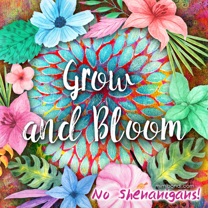 Grow and Bloom | Mixed media workshop with Mimi Bondi
