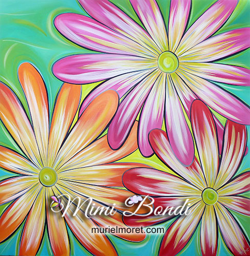 Blooming Marvellous! Large canvas
