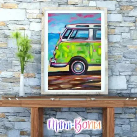 Freedom Kombi Art Original Painting MIMII BONDI