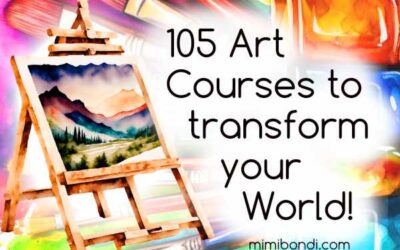 105 ART COURSES TO TRANSFORM YOUR WORLD!